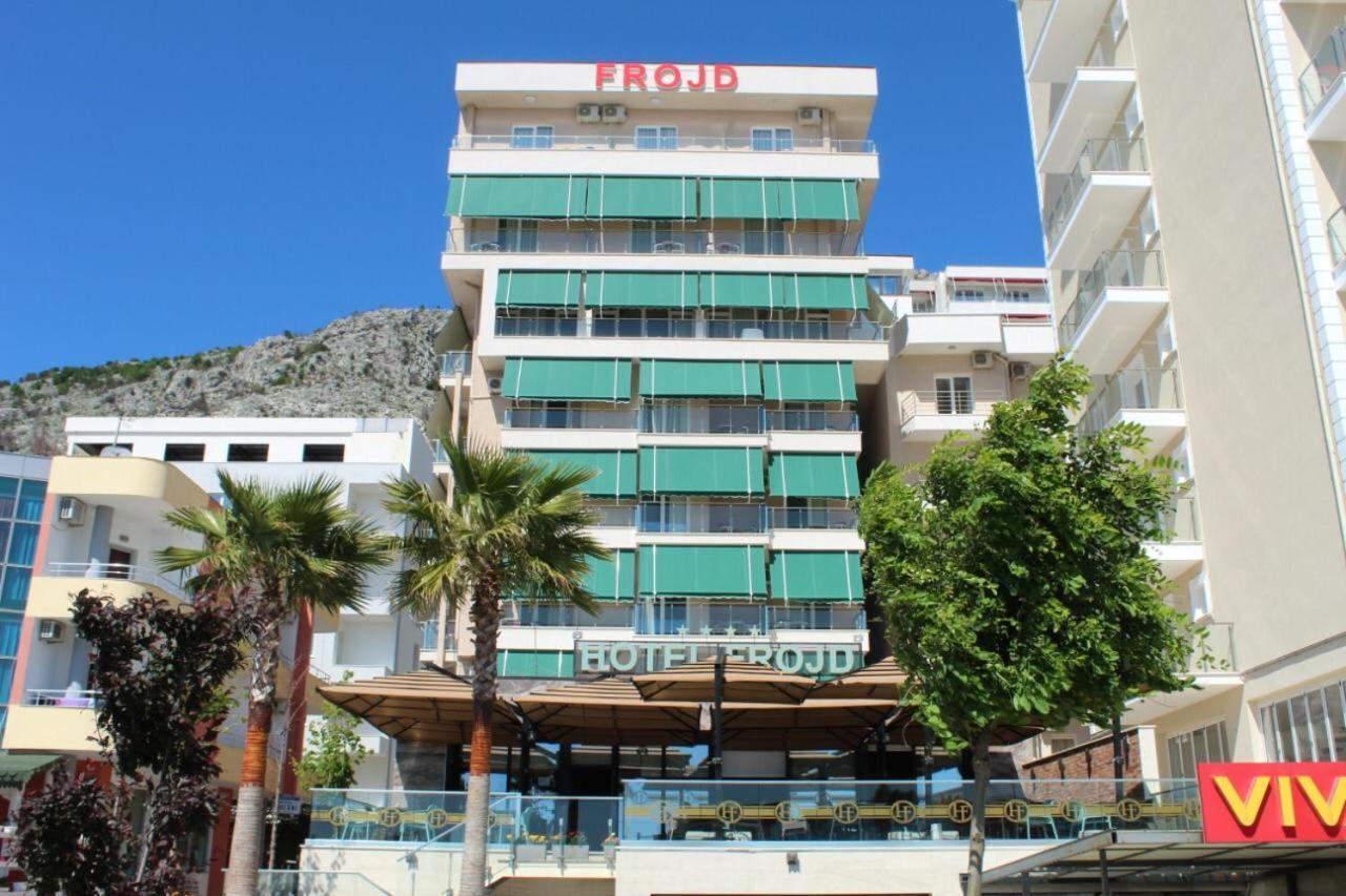 Hotel Frojd - Beach Front Resort Shëngjin Exterior foto